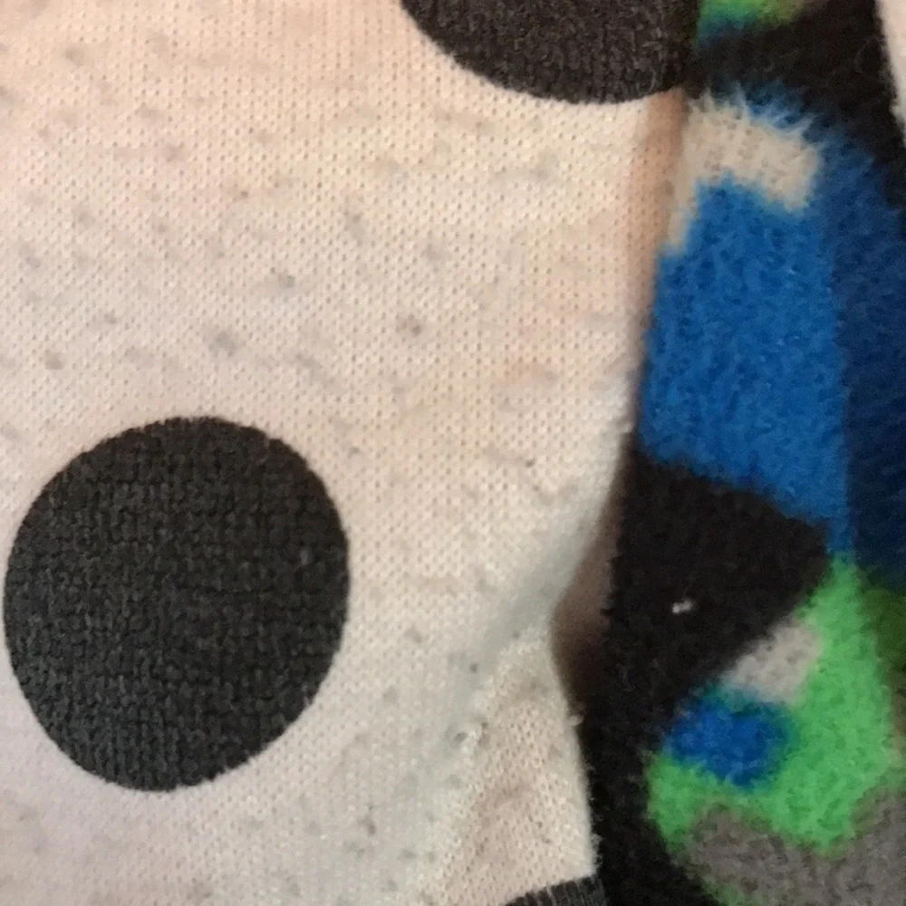 Circo S 8-10 Footed blanket sleeper black fleece